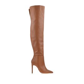 Bota Salto Alto Atanado Pecan