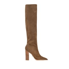 Bota Salto Alto Shammy Caramelo