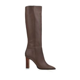Bota Salto Alto Atanado Coffee