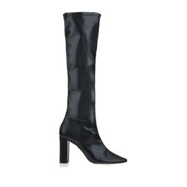 Bota Salto Alto Napa Stretch Black