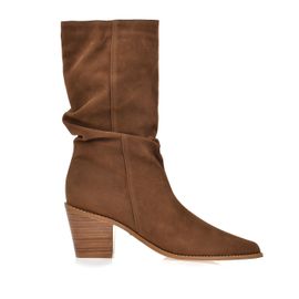 Bota Salto Médio Shammy Caramelo