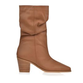 Bota Salto Médio Atanado Pecan