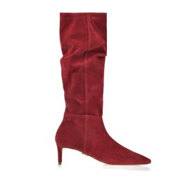 Bota Salto Médio Shammy Burgundy