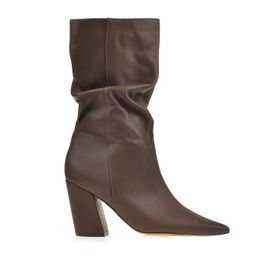Bota Salto Alto Atanado Coffee