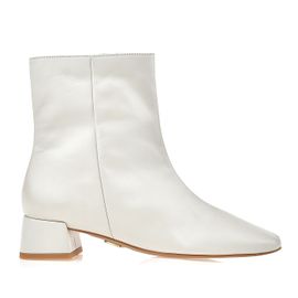 Bota Salto Médio Atanado White