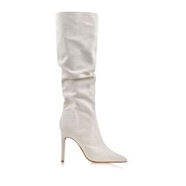Bota Salto Alto Linen