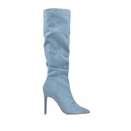 Bota Salto Alto Denim