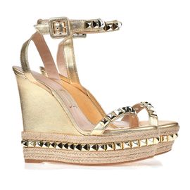 Plataforma Salto Alto New Soft Ouro