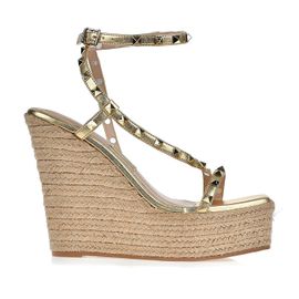 Plataforma Salto Alto New Soft Ouro