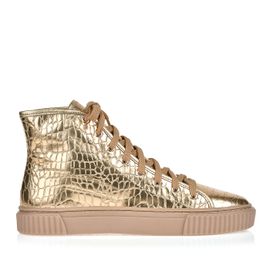 Tênis Crocodile Spechio Gold