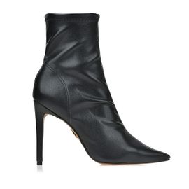 Bota Salto Alto Stretch Preta
