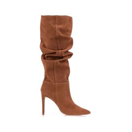Bota Salto Alto Shammy Caramelo