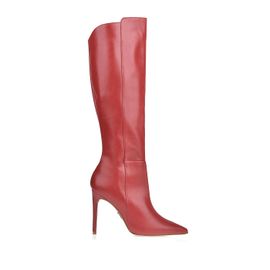 Bota Salto Alto Atanado Scarlet