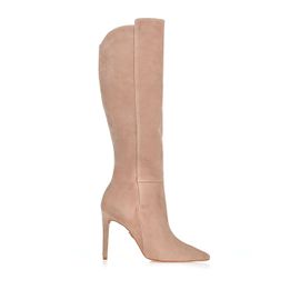 Bota Salto Alto Shammy Areia