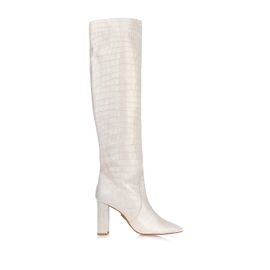 Bota Salto Alto Croco Ice
