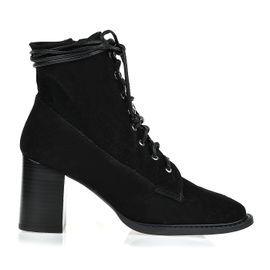 Bota Salto Médio Shammy Preta