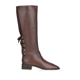 Bota Salto Baixo Atanado Café