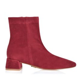 Bota Salto Médio Shammy Burgundy