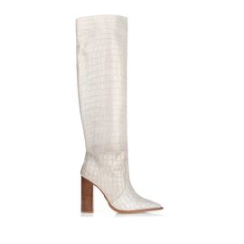 Bota Salto Alto Croco Ice