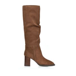 Bota Salto Médio Shammy Caramelo