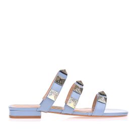 Flat New Couro Indigo