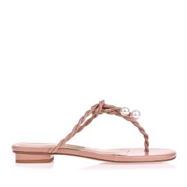 Flat New Couro Nude