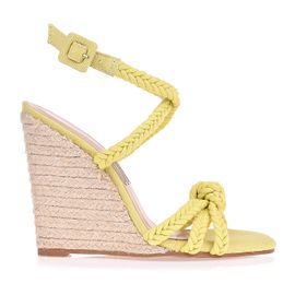 Anabela Salto Alto Tress Lemon