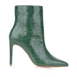 Bota Salto Alto Croco Grass