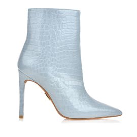 Bota Salto Alto Croco Azure