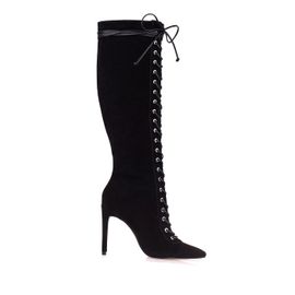 Bota Salto Alto Shammy Preta