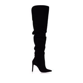 Bota Salto Alto Shammy Preta