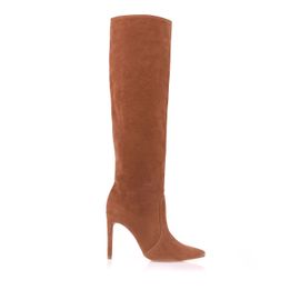 Bota Salto Alto Shammy Caramel