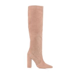 Bota Salto Alto Shammy Areia