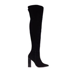 Bota Salto Alto Shammy Preta