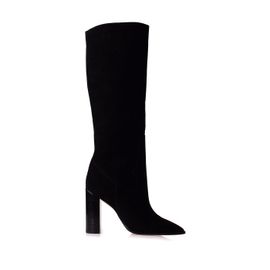 Bota Salto Alto Shammy Preta