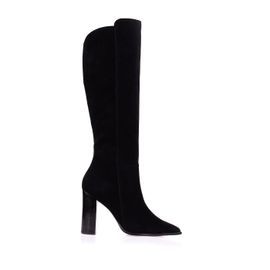Bota Salto Alto Shammy Preta