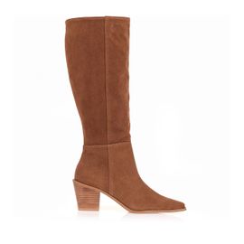 Bota Salto Médio Shammy Caramel