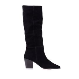Bota Salto Médio Shammy Preta