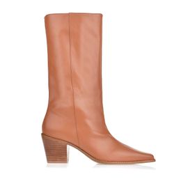 Bota Salto Médio Atanado Caramel