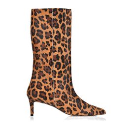 Bota Salto Médio Fur Onça Caramel