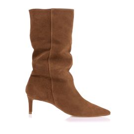 Bota Salto Médio Shammy Caramel
