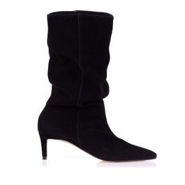Bota Salto Médio Shammy Preta
