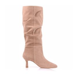 Bota Salto Médio Shammy Areia