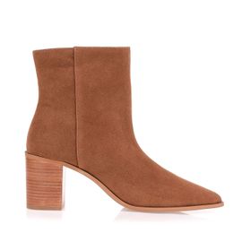 Bota Salto Médio Shammy Caramel