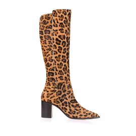 Bota Salto Médio Fur Onça Caramel