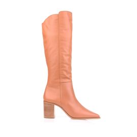 Bota Salto Médio Atanado Caramel