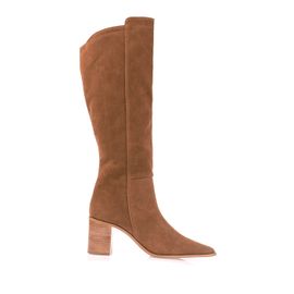 Bota Salto Médio Shammy Caramel