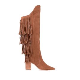 Bota Salto Médio Shammy Caramel