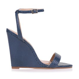 Anabela Salto Alto New Snake Safira