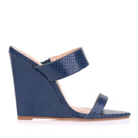 Anabela Salto Alto New Snake Safira